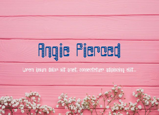 Angie Pierced example